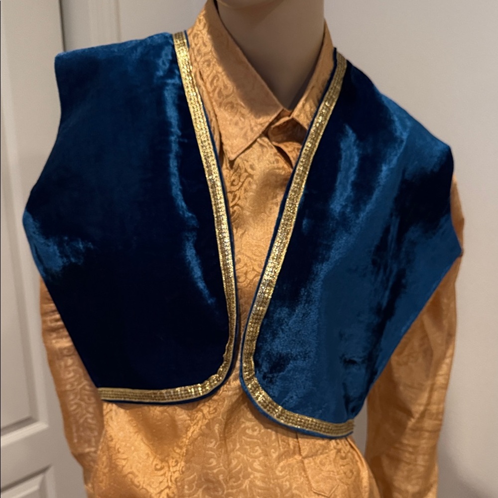 Brand New Women’s/Kids Blue Velvet Vest